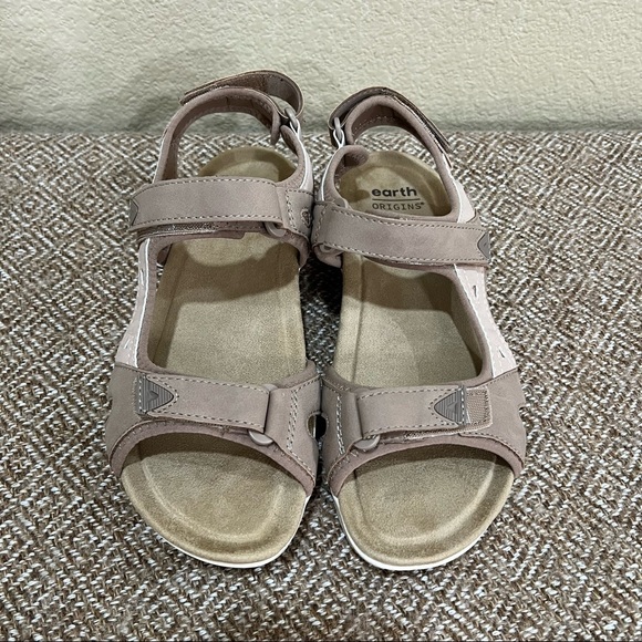 Earth Origins Skylar Womens Sandal Light Pink US Sz 8.5 Lightweight Casual EUC - Picture 3 of 8